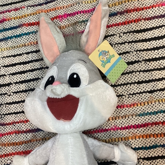Baby Looney Tunes Buggs Bunny Plush 16” - Picture 2 of 12